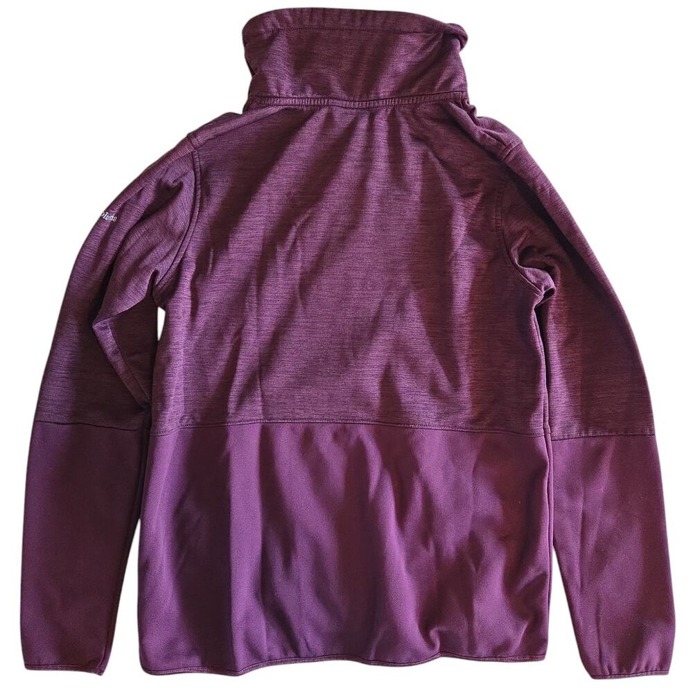 Columbia | Rosemount Station Purple Cowl Neck Pullover | Size M - Picture 5 of 6